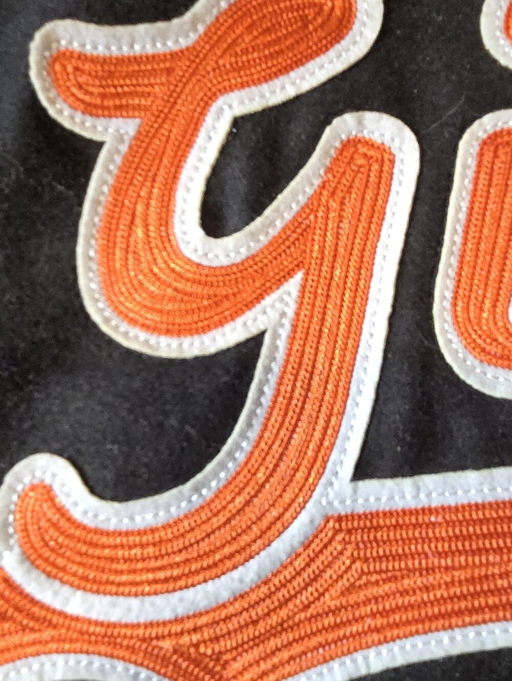 Francisco Giants Varsity Jacket G-III Sports by Carl Banks Collection Medium - Picture 16 of 16
